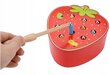 Puitmäng, usside püüdmine, magnet, maasikas, pulk цена и информация | Imikute mänguasjad | kaup24.ee