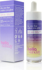 Näoseerum laikude vastu Hello Sunday The One That Makes You Glow Dark Spot SPF 40, 30 ml цена и информация | Сыворотки для лица, масла | kaup24.ee