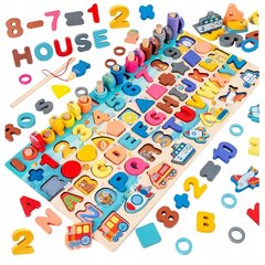 Hariv Montessori mänguasi Aig, 135 tk цена и информация | Развивающие игрушки | kaup24.ee