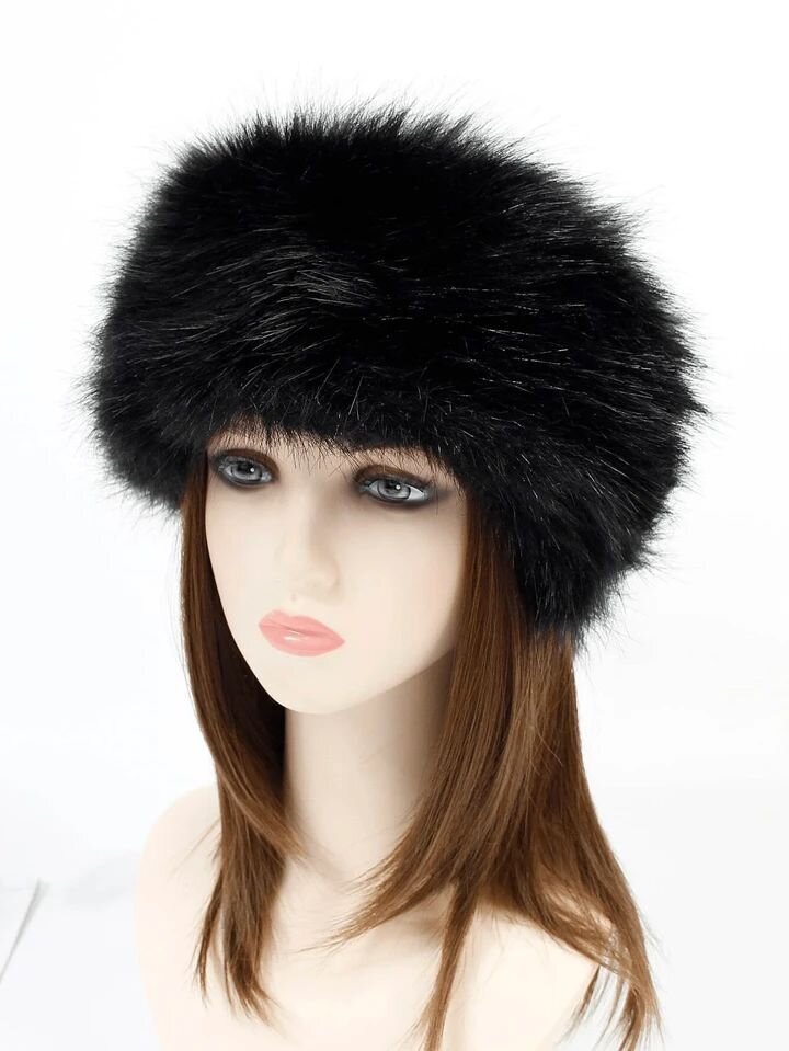 Naiste talvine peakate, must karvamüts, Electronics LV-210, 1 tk цена и информация | Naiste mütsid ja peapaelad | kaup24.ee