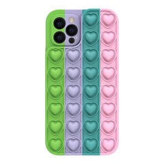 Чехол Heart Pop It для Iphone 12 Pro, цвет 5 цена и информация | Чехлы для телефонов | kaup24.ee