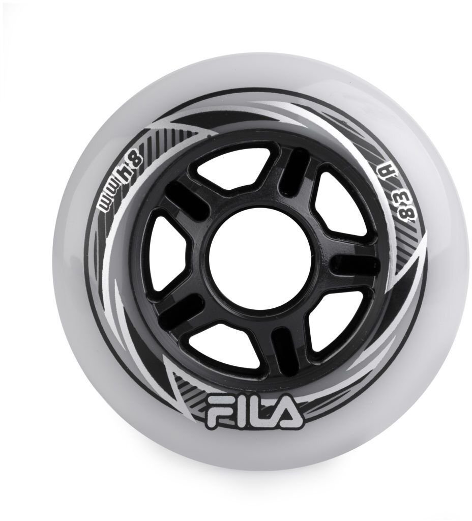 Rulluisu rattad Fila Wheels, 84 mm, 8 tk цена и информация | Rulluisud ja tarvikud | kaup24.ee