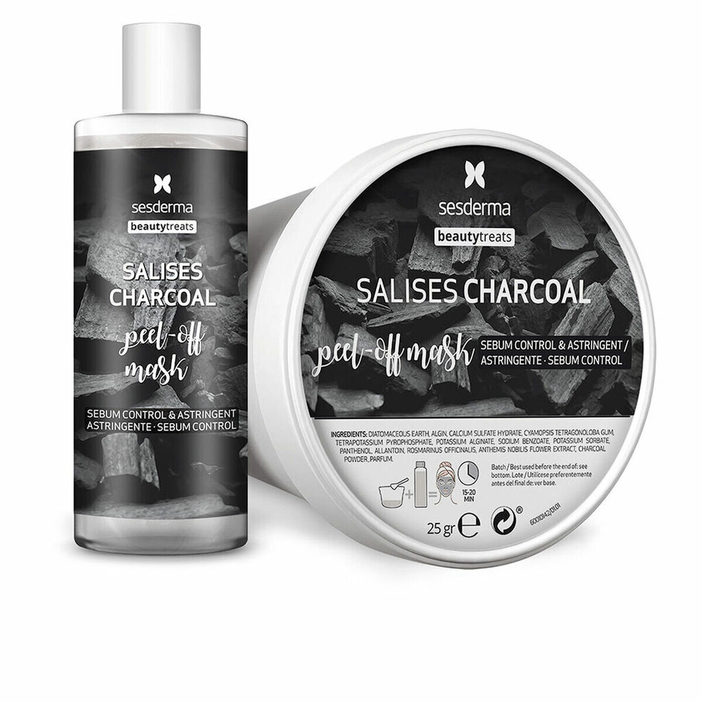 Näomask Peel Off Sesderma Beauty Treats Salises Charcoal 75 ml цена и информация | Näomaskid, silmamaskid | kaup24.ee