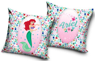 Dekoratiivne padi Disney Princess Ariel 40x40 cm hind ja info | Dekoratiivpadjad ja padjakatted | kaup24.ee