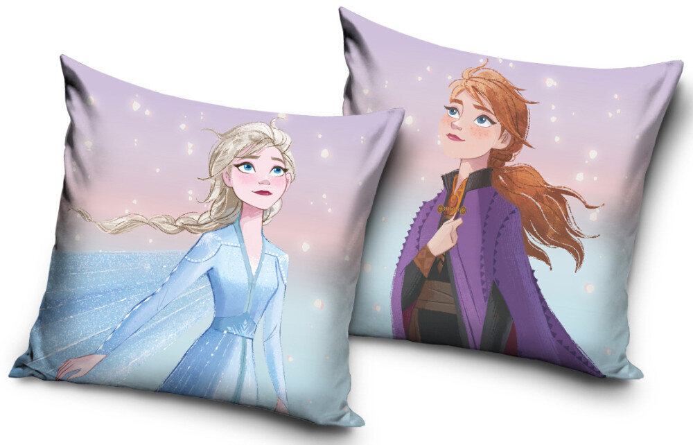Dekoratiivne padi Disney Frozen 40x40 cm цена и информация | Dekoratiivpadjad ja padjakatted | kaup24.ee
