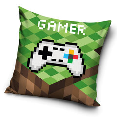 Dekoratiivne padi Gamer 40x40 cm цена и информация | Декоративные подушки и наволочки | kaup24.ee