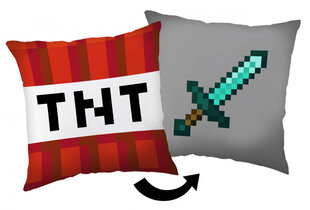 Декоративная подушка Minecraft TNT Sword  40*40 цена и информация | Декоративные подушки и наволочки | kaup24.ee