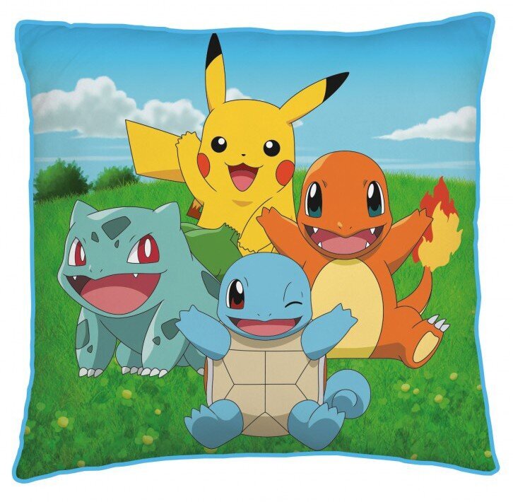 Dekoratiivne padi Pokémon 40*40 cm hind ja info | Dekoratiivpadjad ja padjakatted | kaup24.ee