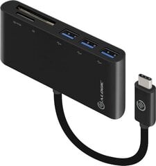 Alogic UC3ACR hind ja info | USB jagajad, adapterid | kaup24.ee