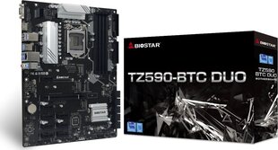 Biostar TZ590-BTC Duo цена и информация | Материнские платы | kaup24.ee