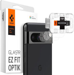 Spigen Optik.TR EZ Fit Camera Lens Protector 2-Pack цена и информация | Защитные пленки для телефонов | kaup24.ee