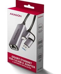 Axagon ADE-TXCA hind ja info | USB jagajad, adapterid | kaup24.ee