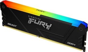 Kingston Fury Beast RGB (KF437C19BB2A/8) цена и информация | Оперативная память (RAM) | kaup24.ee