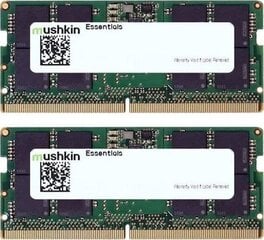 Mushkin Essentials MES5S480FD32GX2 цена и информация | Оперативная память (RAM) | kaup24.ee