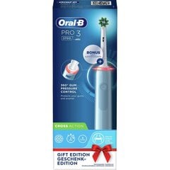 Электрическая зубная щетка Oral-B PRO3 3700 цена и информация | Электрические зубные щетки | kaup24.ee