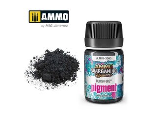 Pigment Ammo Mig Bluish Grey, 35ml, 3063, must hind ja info | Kunstitarbed, voolimise tarvikud | kaup24.ee