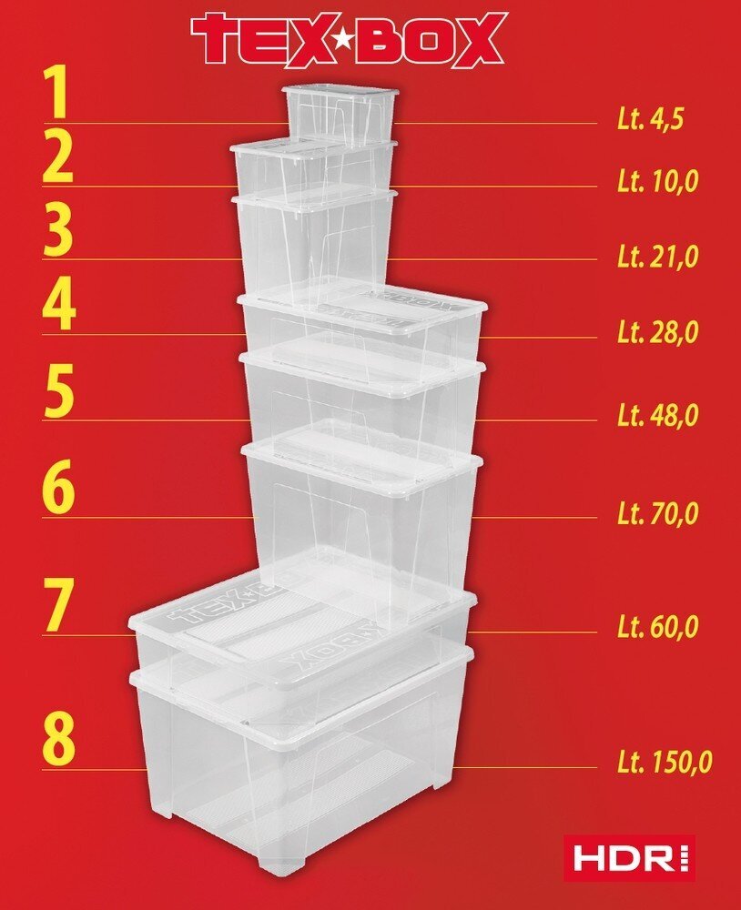 Garderoobikast Heidrun Tex Box nr.4, 28L цена и информация | Hoiukastid ja -korvid | kaup24.ee