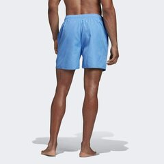 Lühikesed püksid meestele Adidas S2016842, sinine hind ja info | Ujumispüksid, shortsid | kaup24.ee