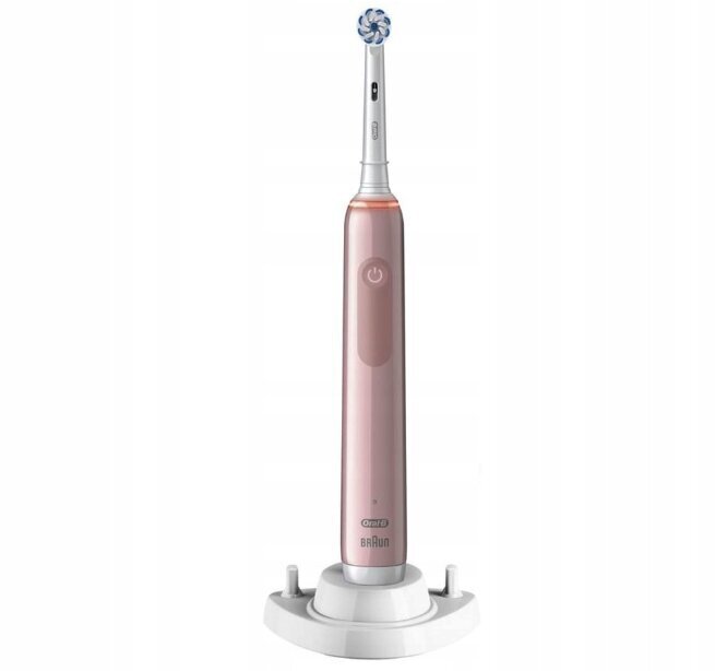 Oral-B Pro 3 3400N Rose hind ja info | Elektrilised hambaharjad | kaup24.ee