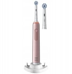 Oral-B Pro 3 E3400N Sensitive Pink цена и информация | Электрические зубные щетки | kaup24.ee