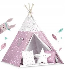 Детская палатка, розовый цена и информация | Детские игровые домики | kaup24.ee