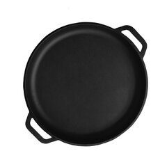 "BRIZOLL" крышка - сковорода чугунная диаметром 40 см цена и информация | Cковородки | kaup24.ee