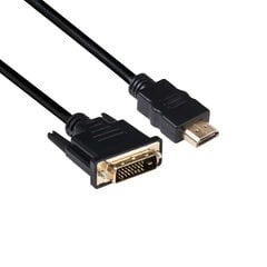 CLUB3D DVI to HDMI 1.4 Cable M/M 2m/ 6.56ft Bidirectional цена и информация | Кабели и провода | kaup24.ee