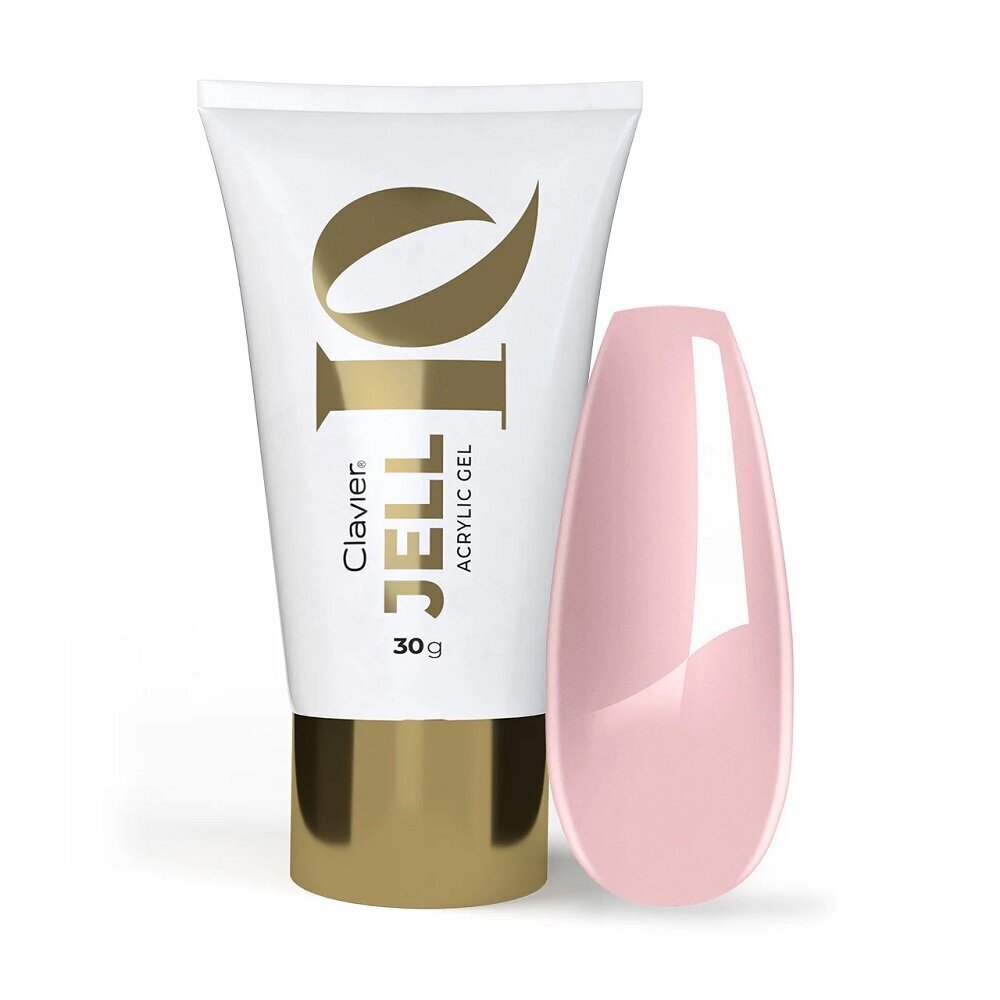 Polügeel akrüülgeel JEELIQ Clavier Caramel Pink 30 ml цена и информация | Küünelakid, küünetugevdajad | kaup24.ee