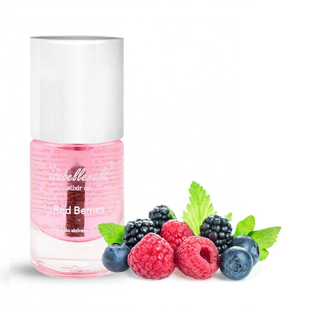 Küünte ja küünenahaõli Isabellenails Red Berries, 6 ml hind ja info | Küünelakid, küünetugevdajad | kaup24.ee