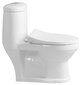Kompaktne laste WC-pott Petit lasteaedadele 53x50 cm, Easy Take prill-lauaga, valge hind ja info | WС-potid | kaup24.ee