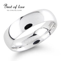 Обручальное кольцо, 5,5 мм цена и информация | Мужские украшения | kaup24.ee