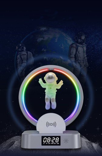 Laste laualamp Astronaut RGB LED цена и информация | Lastetoa valgustid | kaup24.ee