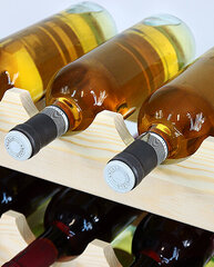 Держатель для винных бутылок, 24 x 47 x 29 см. цена и информация | Полки | kaup24.ee