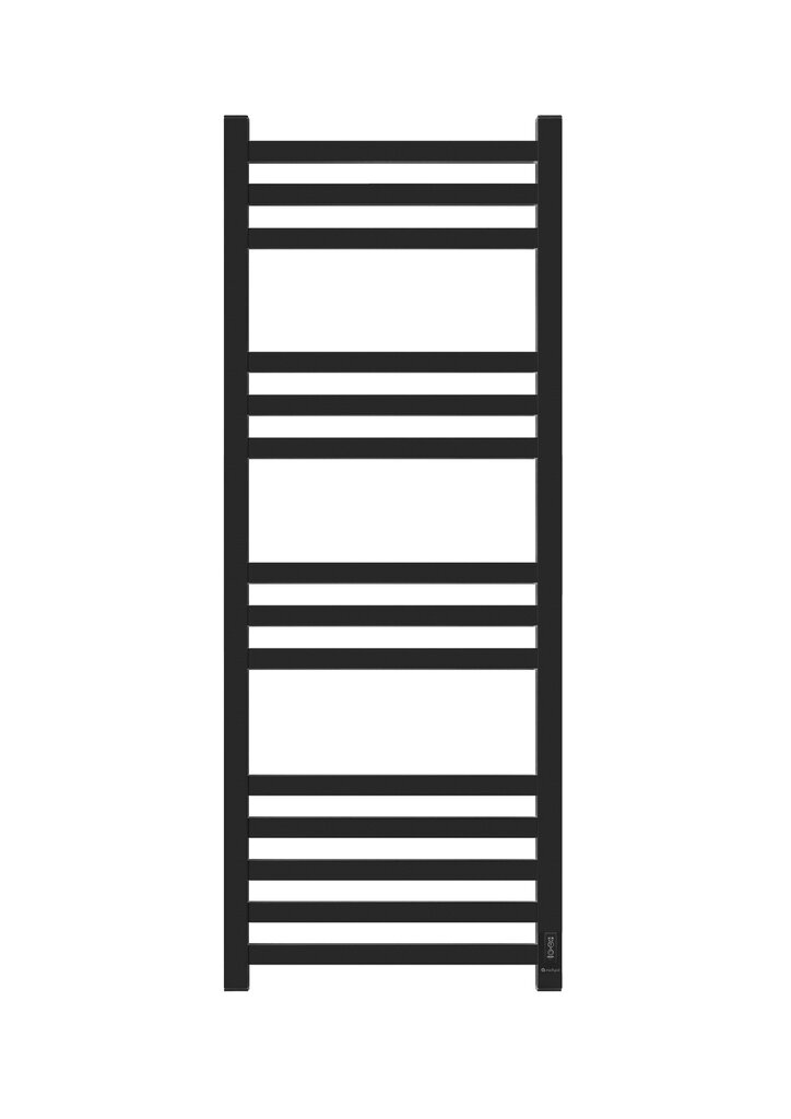 Elektriline käterätikuivati ​​Radyal Lily 1200C Black, 500x1200 mm, 200 W hind ja info | Vannitoa radiaatorid ja käterätikuivatid | kaup24.ee