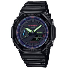 Käekell meestele Casio G-Shock GA-2100RGB-1AER hind ja info | Meeste käekellad | kaup24.ee