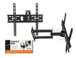 Lamex LXLCD94 TV Walls Swivel bracket for TVs līdz 55" / 35kg hind ja info | Teleri seinakinnitused ja hoidjad | kaup24.ee