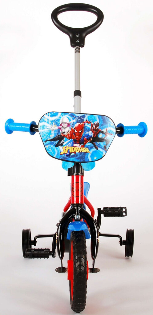 Poiste jalgratas Volare Spider-Man 10'' 20 cm, punane/sinine hind ja info | Jalgrattad | kaup24.ee