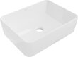 Keraamiline kraanikauss Silla white 40,5x33x14 cm цена и информация | Kraanikausid, valamud | kaup24.ee