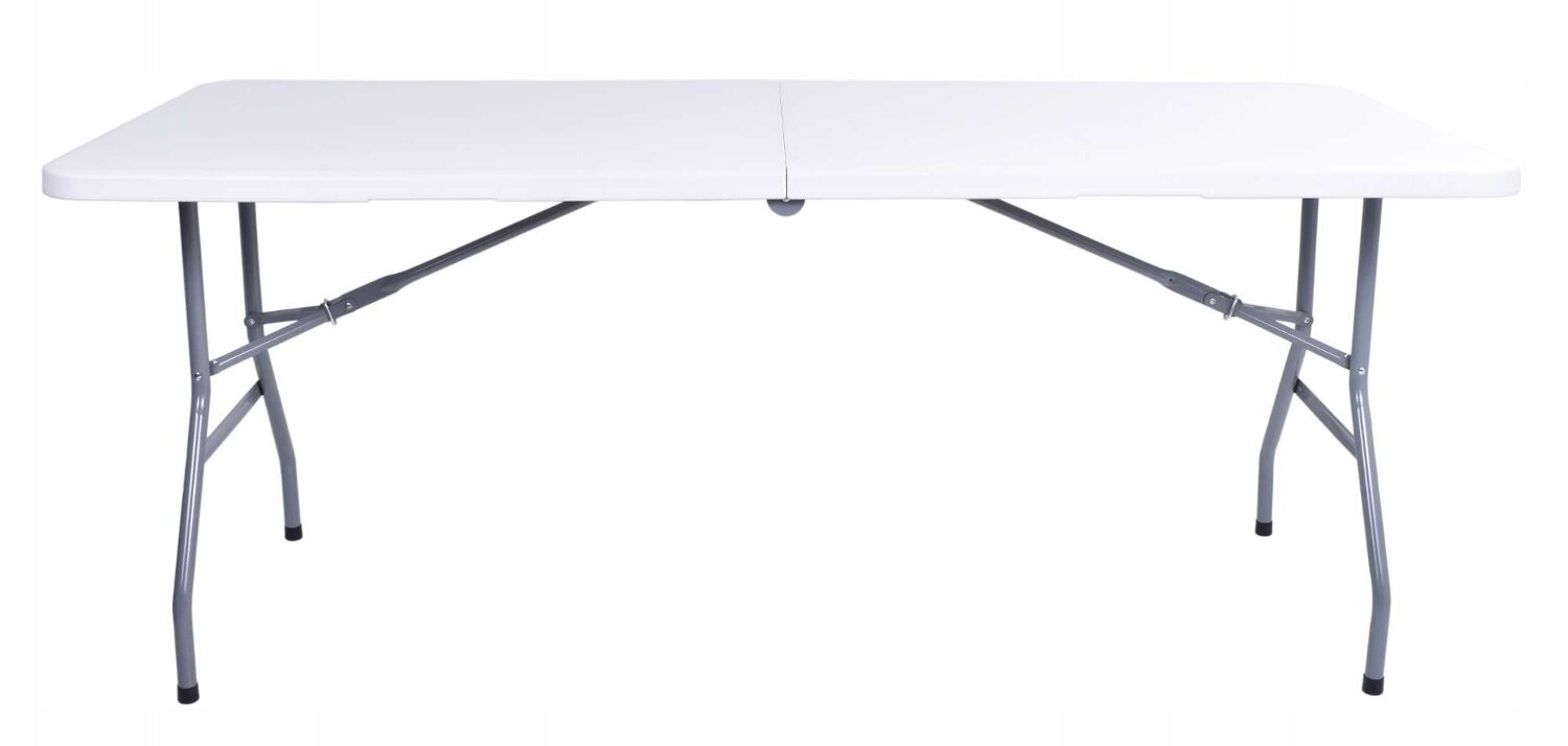 Kokkupandav laud 180 cm, valge hind ja info | Aialauad | kaup24.ee