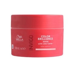 Juuksemask värvitud juustele Wella Invigo Brilliance 150 ml hind ja info | Maskid, õlid, seerumid | kaup24.ee