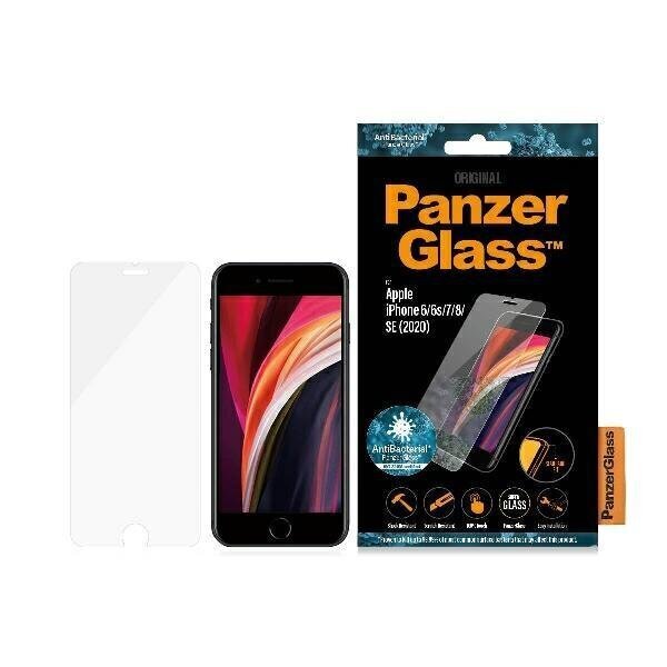 Apsauginis stiklas PanzerGlass Pro Standard Super skirtas iPhone 6/6s/7/8/SE 2020 цена и информация | Ekraani kaitsekiled | kaup24.ee