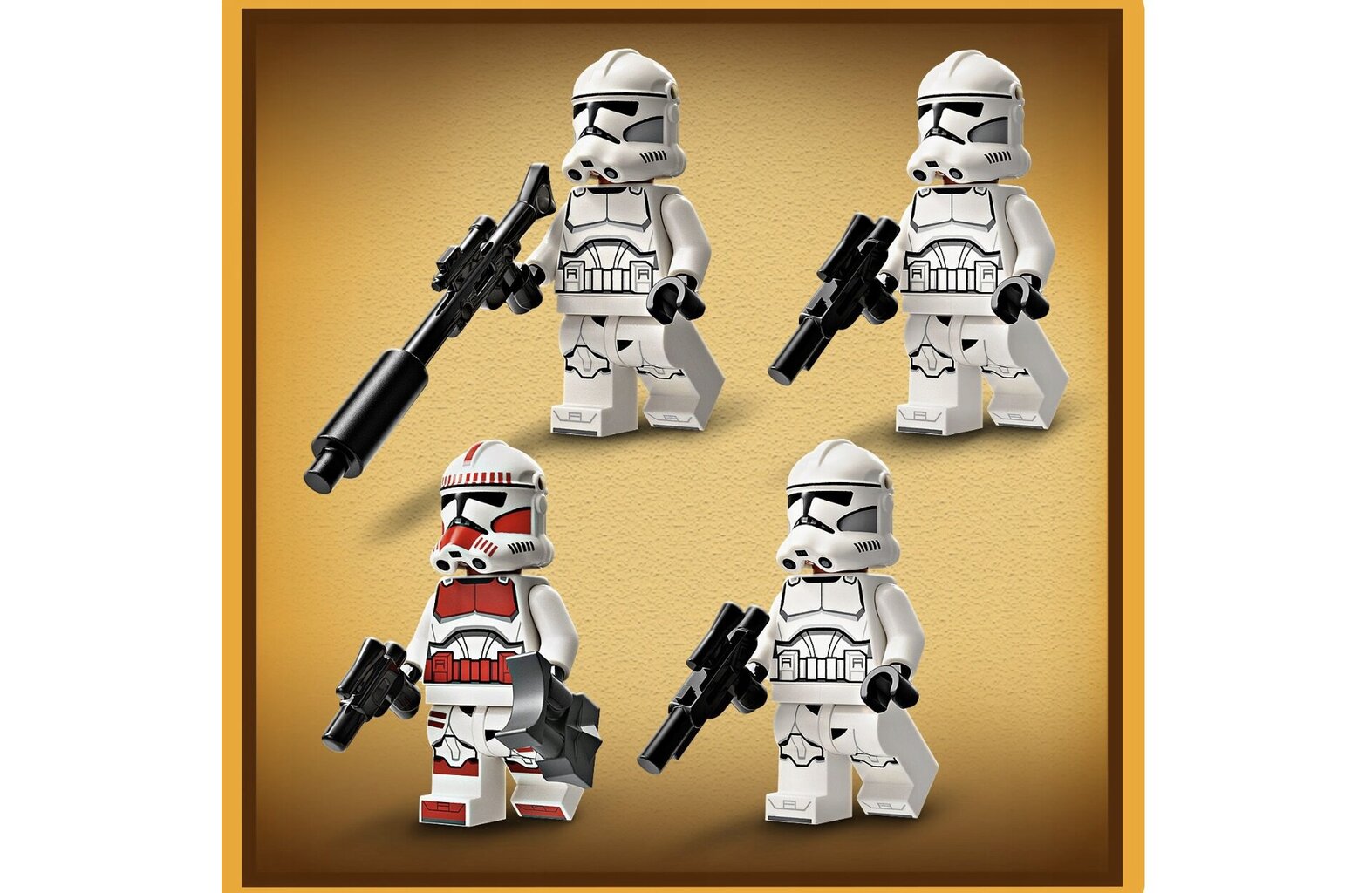 75372 LEGO® Star Wars lahingukomplekt kloonarmee sõduri ja lahingudroidiga hind ja info | Klotsid ja konstruktorid | kaup24.ee