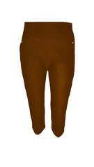 Бриджи женские, коричневые цена и информация | Женские брюки | kaup24.ee