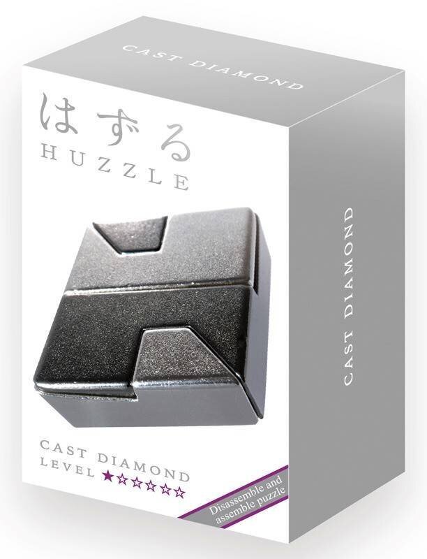 Huzzle Cast Diamond puzzle цена и информация | Lauamängud ja mõistatused | kaup24.ee