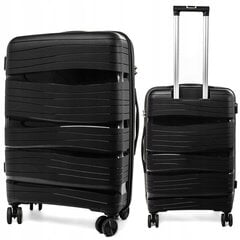 Keskmine kohver, RGL, M must hind ja info | Kohvrid, reisikotid | kaup24.ee