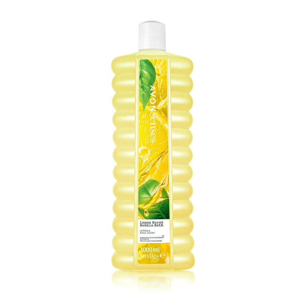 Vannivaht Lemon Burst sidruni ja basiiliku aroomiga, 1000ml, Avon hind ja info | Dušigeelid, õlid | kaup24.ee