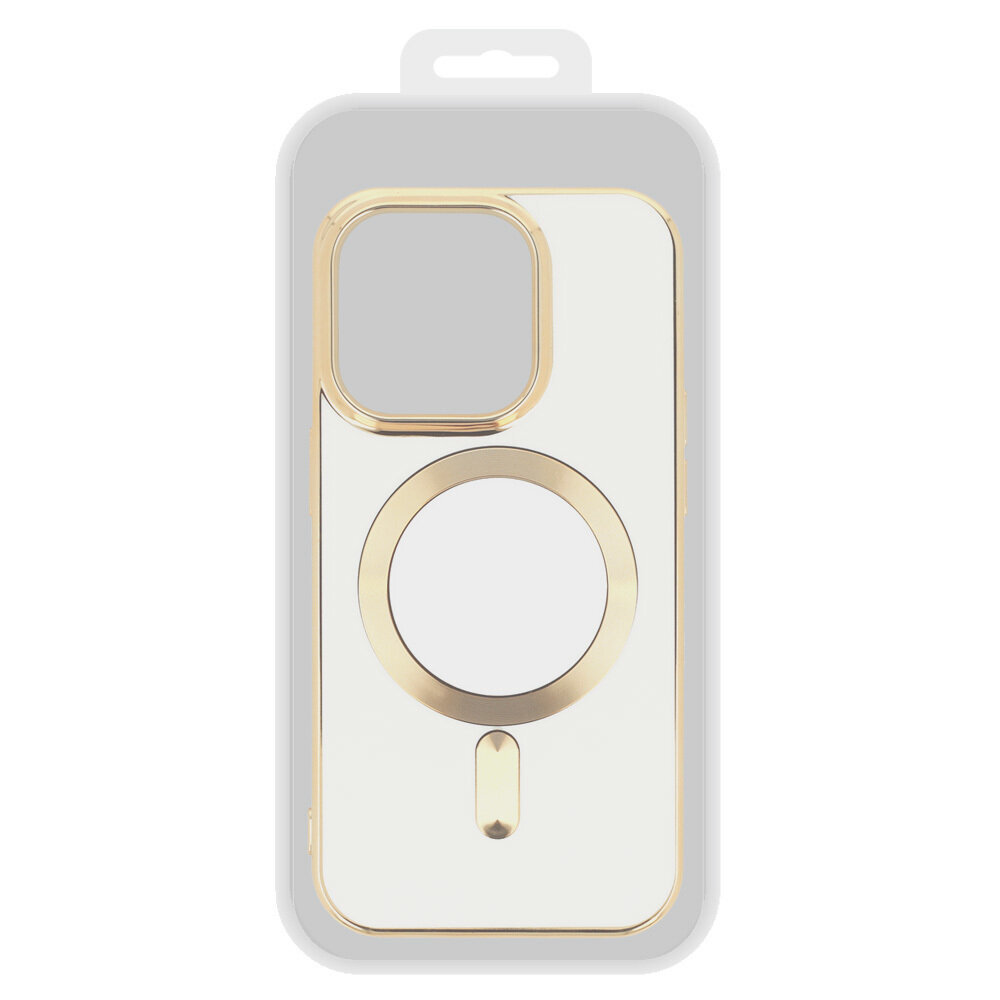 Ümbris Beauty Magsafe iPhone 15 Pro Maxile, valge цена и информация | Telefoni kaaned, ümbrised | kaup24.ee