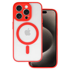 Ümbris Magsafe iPhone 15 Plus, punane hind ja info | Telefoni kaaned, ümbrised | kaup24.ee
