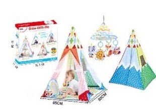 Детская палатка с каруселью и шариками, 20 шт. цена и информация | Детские игровые домики | kaup24.ee