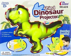Joonistusprojektor Dinosaurus hind ja info | Kunstitarbed, voolimise tarvikud | kaup24.ee